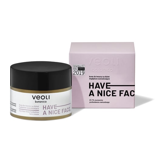 Veoli Botanica, Krem do twarzy na dzień dogłębnie nawadniający HAVE A NICE FACE, 50 ml VEOLI BOTANICA
