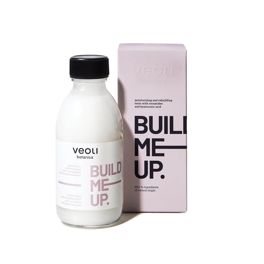 Veoli Botanica, Nawilżająco-odbudowujący tonik z ceramidami i kwasem hialuronowym BUILD ME UP, 150 ml VEOLI BOTANICA
