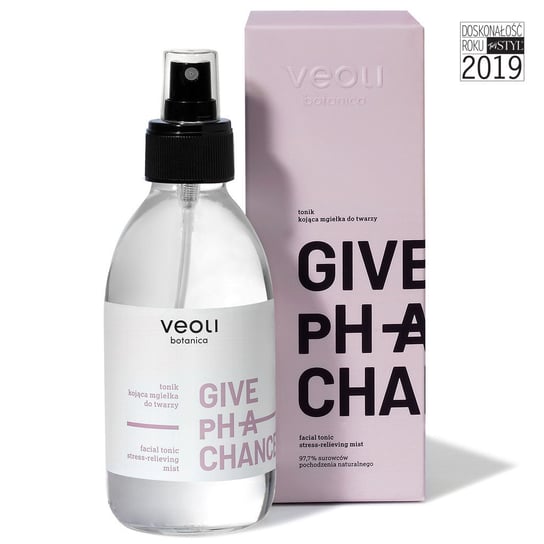 Veoli Botanica, Tonik – kojąca mgiełka do twarzy GIVE pH A CHANCE, 200 ml VEOLI BOTANICA