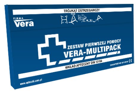 Vera, Samochodowy zestaw pierwszej pomocy „VERA MULTIPACK” w pudełku z tworzywa, Wyrób medyczny VERA