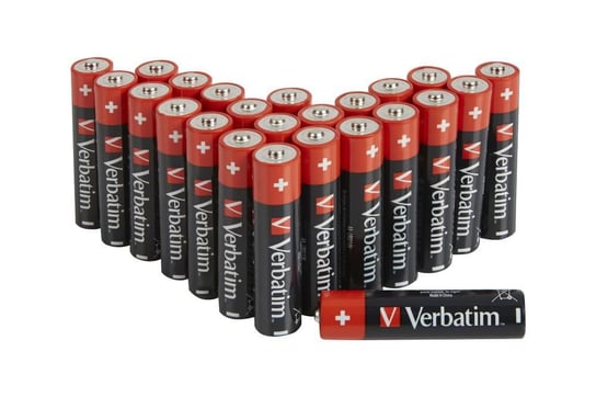 Verbatim Alkaline Battery Aa  24 Pack Verbatim