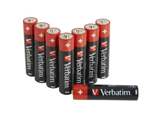 Verbatim Alkaline Battery Aaa 8 Pack Verbatim