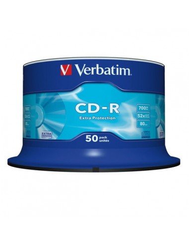 VERBATIM CD-R 700MB/80min cake 50szt. 52x Verbatim