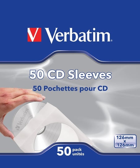 Verbatim Koperty papierowe CD z oknem 50 szt. 49992 Verbatim