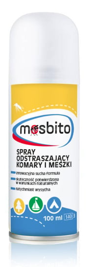 Verco, Mosbito, odstraszający, suchy spray na komary i meszki, 100 ml Verco