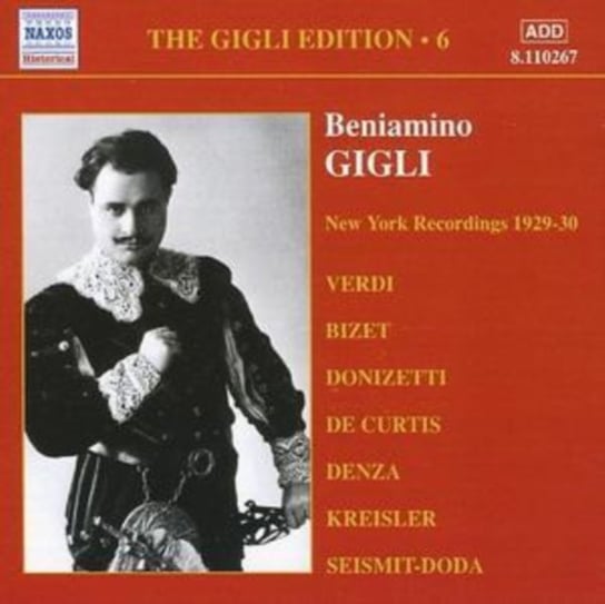 Verdi Gigli Edition. Volume 6 Gigli Beniamino