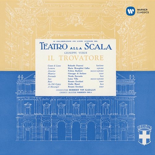 Verdi: Il trovatore, Act 3: "L'onda de' suoni mistici pura discenda al cor! (Leonora, Manrico, Ruiz) Maria Callas feat. Giuseppe di Stefano, Renato Ercolani