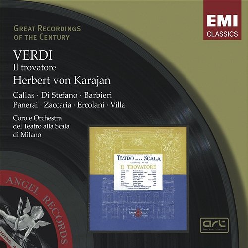 Verdi: Il trovatore, Act 1 Scene 2: "Tacea la notte placida" (Leonora) Maria Callas, Orchestra del Teatro alla Scala, Milano, Herbert Von Karajan