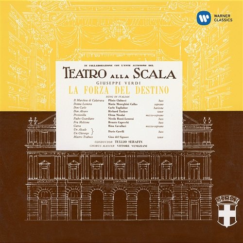 Verdi: La forza del destino, Act 3: "La vita é inferno all'infelice" (Alvaro) Tullio Serafin feat. Richard Tucker