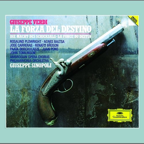 Verdi: La forza del destino / Act 2 - Chi mi cerca? Paata Burchuladze, Rosalind Plowright, Juan Pons, Philharmonia Orchestra, Giuseppe Sinopoli