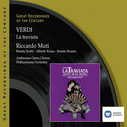 Verdi: La traviata, Act 2: "Invitato a qui seguirmi" Philharmonia Orchestra, Riccardo Muti feat. Alfredo Kraus, Ambrosian Opera Chorus, Renata Scotto