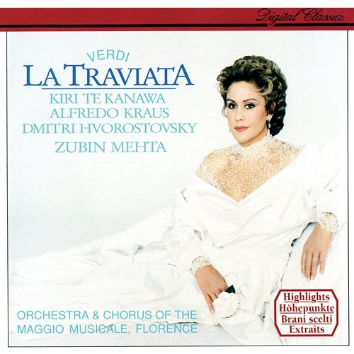 Verdi: La traviata / Act 1 - "Follie! Delirio vano è questo!" - "Sempre libera" Kiri Te Kanawa, Alfredo Kraus, Orchestra del Maggio Musicale Fiorentino, Zubin Mehta