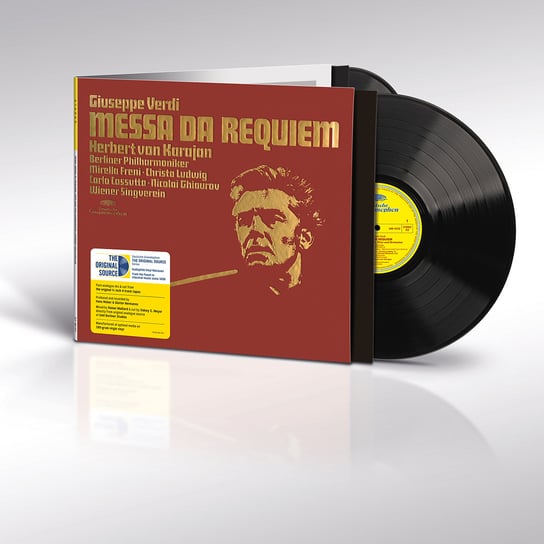 Verdi: Messa da Reqiuem, płyta winylowa Berliner Philharmoniker, Wiener Singverein, Ghiaurov Nicolai, Cossutta Carlo, Ludwig Christa, Freni Mirella