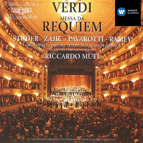 Verdi: Messa da Requiem: VII. Rex tremendae Riccardo Muti feat. Cheryl Studer, Coro Del Teatro Alla Scala Di Milano, Dolora Zajic, Luciano Pavarotti, Samuel Ramey