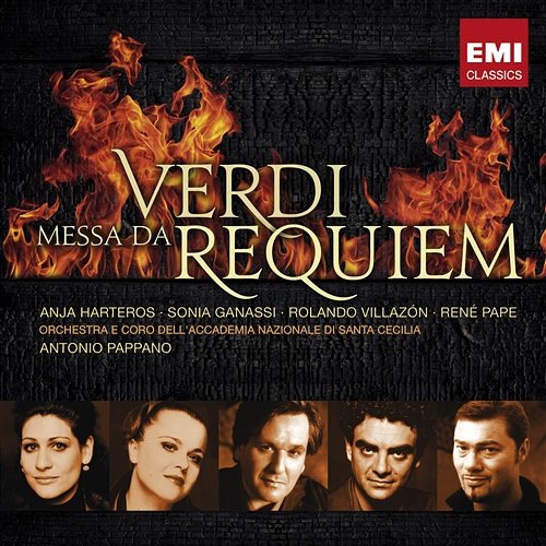 Verdi: Requiem Antonio Pappano feat. Anja Harteros, Coro dell'Accademia Nazionale di Santa Cecilia, René Pape, Rolando Villazón, Sonia Ganassi