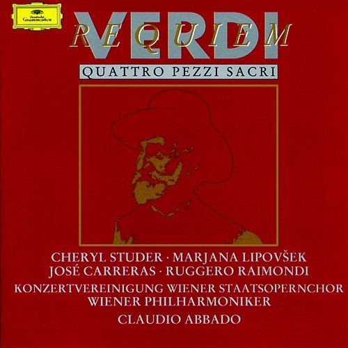 Verdi: 4 Sacred Pieces (Quattro pezzi sacri) - Stabat Mater Cheryl Studer, Wiener Philharmoniker, Claudio Abbado, Konzertvereinigung Wiener Staatsopernchor, Norbert Balatsch