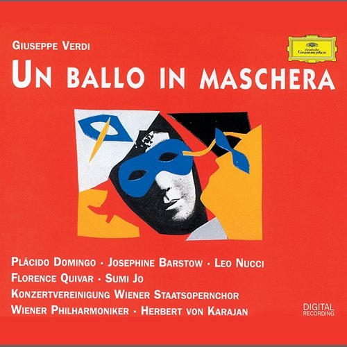 Verdi: Un Ballo in Maschera Wiener Philharmoniker, Herbert Von Karajan