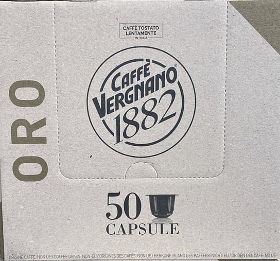 VERGNANO ORO Nespresso kaps. 50 szt. Caffe Vergnano