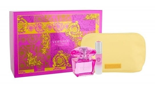 Versace, Bright Crystal Absolu, zestaw kosmetyków, 2 szt. + kosmetyczka Versace