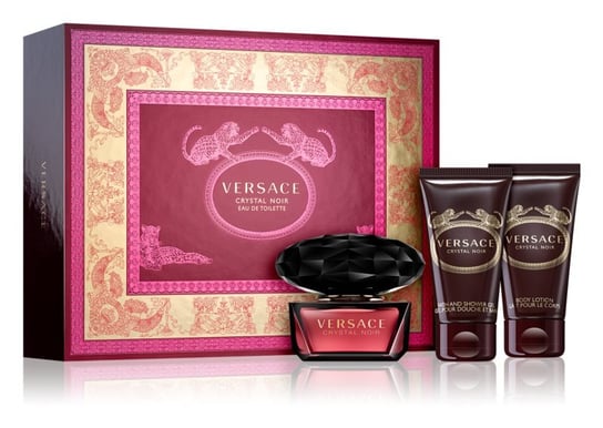 Versace, Crystal Noir, zestaw kosmetyków, 3 szt. Versace