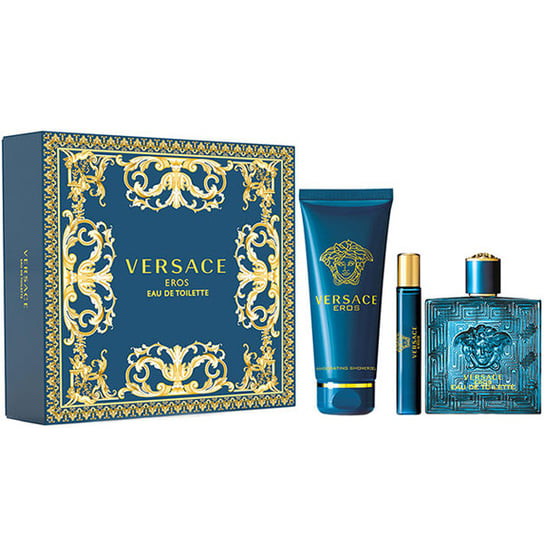 Versace Eros, zestaw prezentowy Kosmetyków, 3 Szt. Versace