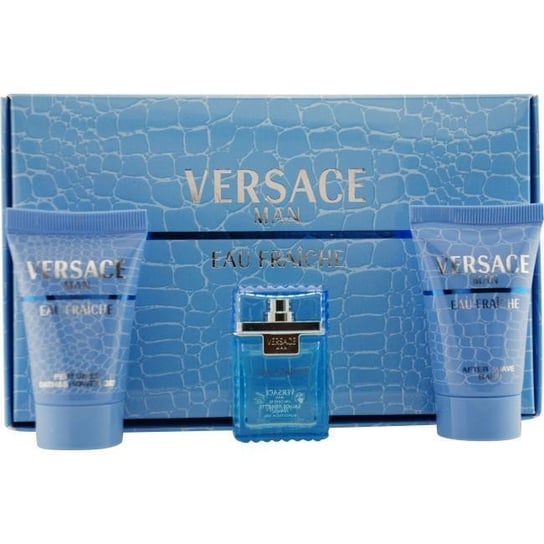 Versace, Man Eau Fraiche, zestaw kosmetyków, 3 szt. Versace