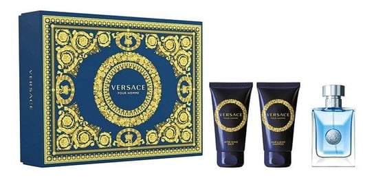 Versace, Pour Homme, zestaw kosmetyków, 3 szt. Versace