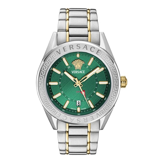 Versace VEAFA0524 Męski zegarek V-Code GMT Versace