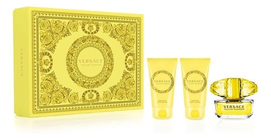 Versace, Yellow Diamond, zestaw prezentowy kosmetyków, 3 szt. Versace