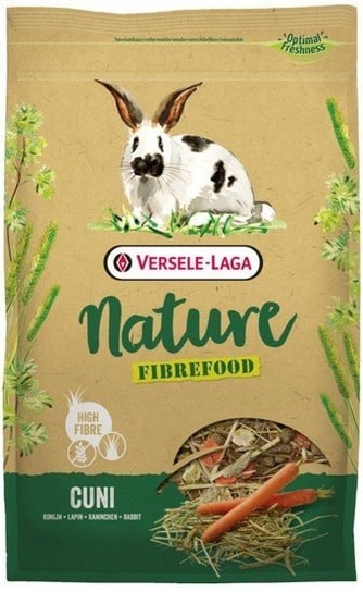 Versele-Laga Fibrefood Cuni Nature wysokobłonnikowy pokarm dla królika 8kg Versele-Laga