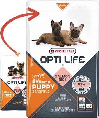 VERSELE-LAGA Opti Life Puppy Sensitive 12,5kg Versele-Laga