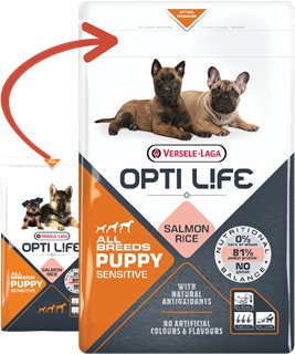VERSELE-LAGA Opti-Life Puppy Sensitive All Breeds 1kg Versele-Laga