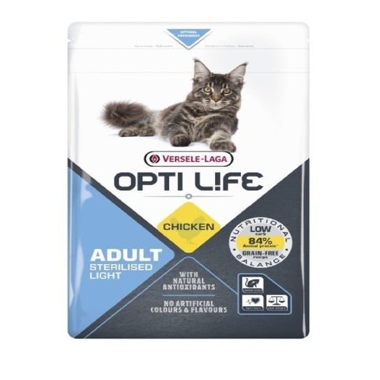 VERSELE LAGA Opto life dla dorosłych kotów po sterylizacji 2,5kg Versele-Laga
