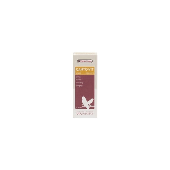 VERSELE LAGA Oropharma Canto-Vit Liquid 30 ml preparat na śpiew i płodność dla ptaków Versele-Laga