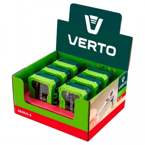 VERTO Display box 6 x 66H622 (Zestaw bitów 32 szt.) 66H622-6 Verto