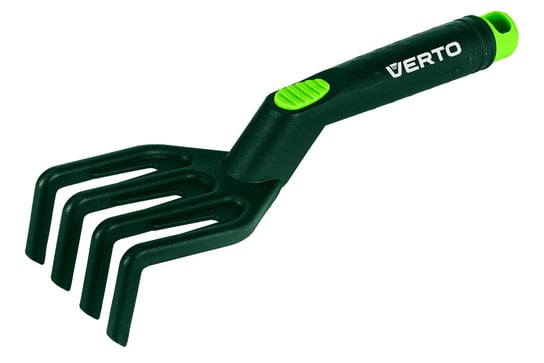 VERTO Zestaw narzędzi ręcznych (4w1), grabki, pazurki, łopatka, motyko/pazurki 15G419 Verto