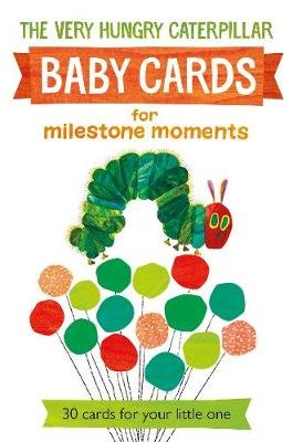 Very Hungry Caterpillar Baby Cards for Milestone Moments Carle Eric