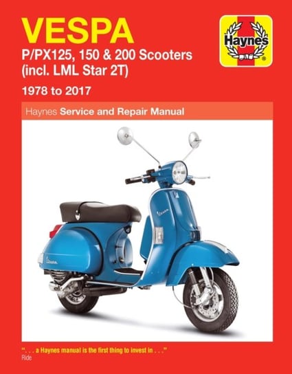 Vespa PPX125, 150 & 200 Scooters (incl. LML Star 2T) (78-17) Pete Shoemark
