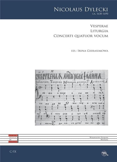 Vesperae. Liturgia. Concerti quatuor vocum Sub Lupa