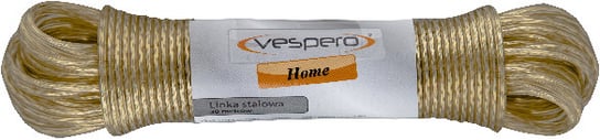VESPERO - Sznurek linka na pranie - z wkładem stalowym - 30 m Vespero