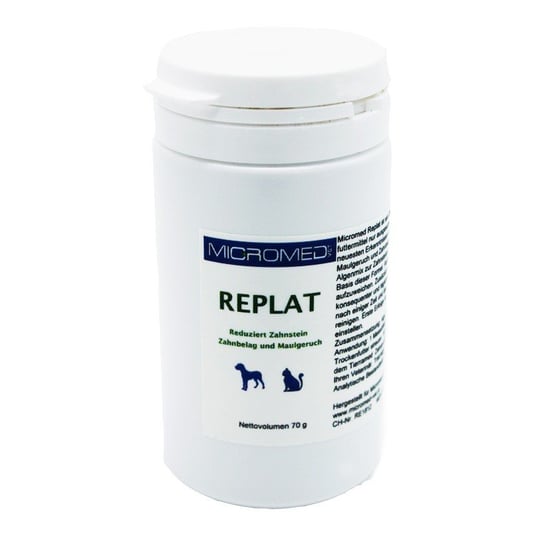 Vet Replat, Suplement diety wspomagający higienę jamy ustnej 70 g Micromed
