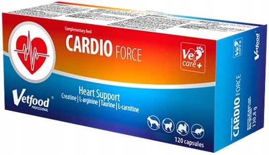 Vetfood Cardioforce 120 kapsułek VETFOOD