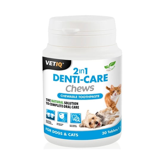 VetIQ 2in1 Denti-Care ochrona zębów 30 Chews Vetiq by Mark&Chappell