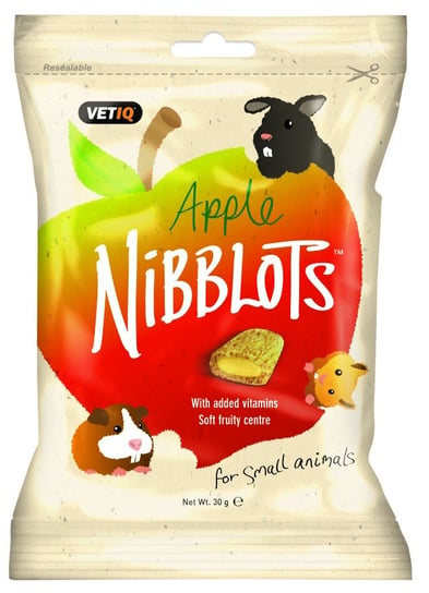 Vetiq Przysmaki dla gryzoni Jabłko Nibblots For Small Animals Apple 30g Vetiq by Mark&Chappell