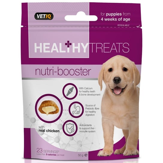 Vetiq Przysmaki z witaminami dla szczeniąt Healthy Treats Nutri Booster for Puppies 50g Vetiq by Mark&Chappell