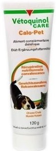 VETOQUINOL Calo-Pet - energetyczny dodatek żywieniowy dla psów i kotów 120g Vetoquinol