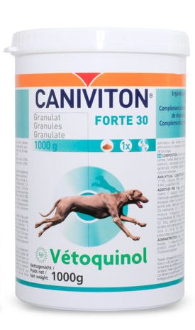 VETOQUINOL Caniviton forte 30 - 1kg Vetoquinol