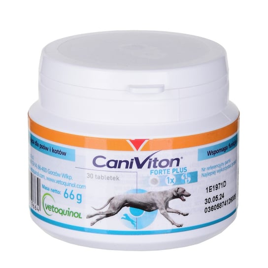 Vetoquinol Caniviton Forte Plus Tabletki 30Tab Vetoquinol