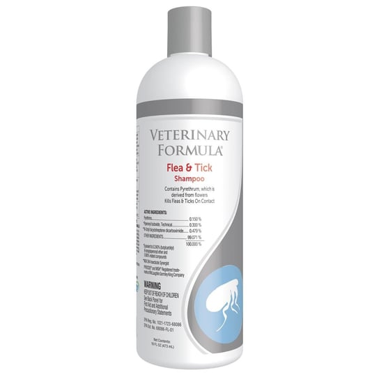 VFCC Leczniczy szampon przeciw pchłom i kleszczom 473 ml SynergyLabs