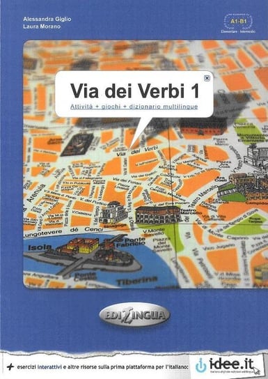 Via dei Verbi 1. Język włoski. Książka z kluczem odpowiedzi Morano Laura